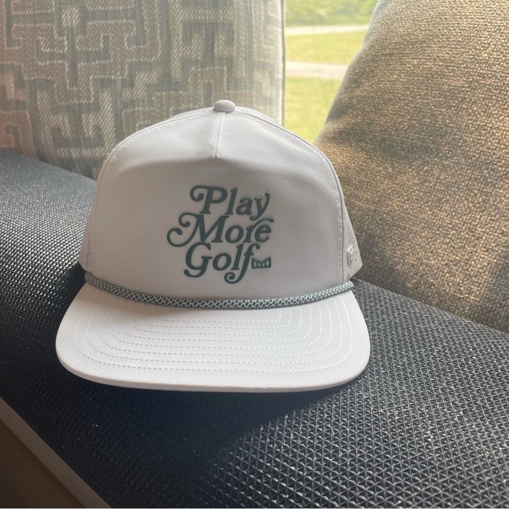 2023 Limited Edition, MELIN HYDRO CORONADO LINKS GOLF CAP WHITE/FAIRWAY CLASSIC.